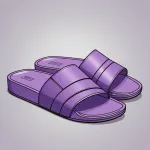 purple slide sandals image